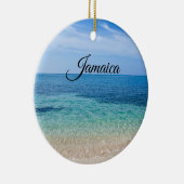 Jamaica Beach Keramisch Ornament (Rechts)