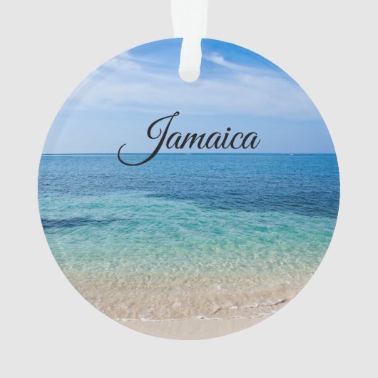 Jamaica Beach Ornament (achterkant)