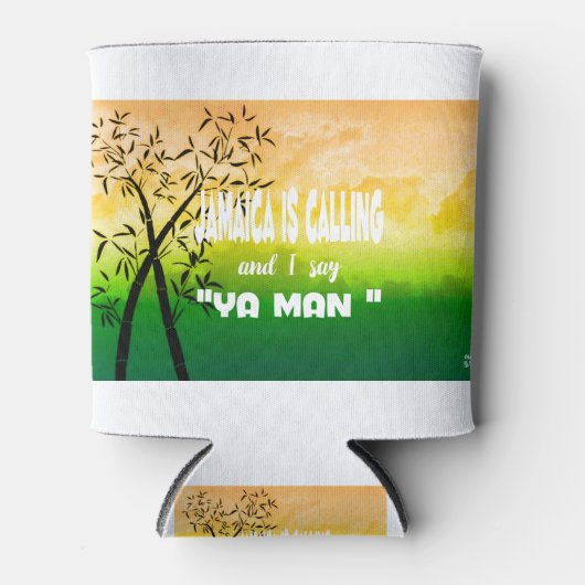 Jamaica belt blikjeskoeler (Voorkant)