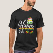 Jamaica Birthday Cake Happy Birthday voor me 1 T-shirt (Voorkant)