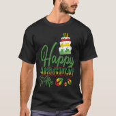 Jamaica Birthday Cake Happy Birthday voor me 3 T-shirt (Voorkant)