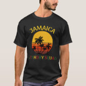 Jamaica Birthday Squad 2023 Matching Family T-shirt (Voorkant)