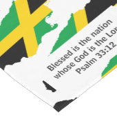 JAMAICA Blessed Nation Scripting verse Korte Tafelloper (Hoek)