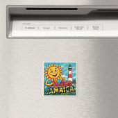 Jamaica blij magneet (Insitu (Vaatwasser))