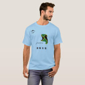 Jamaica Blue Olympic T Shirt 2012 (Voorkant volledig)