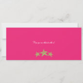 Jamaica Boarding Pass bruiloft Kaart (Achterkant)