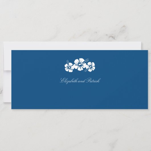 Jamaica Boarding Pass Save the Date (Achterkant)