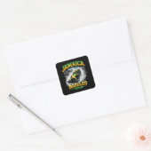 Jamaica Bobsled Team Vierkante Sticker (Envelop)