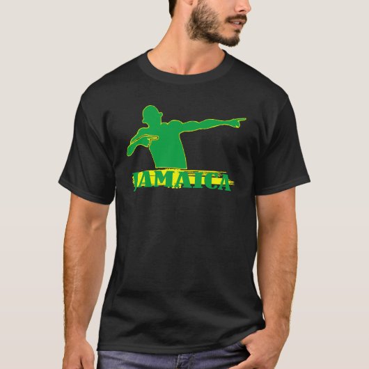 Jamaica Bolt T-shirt (Voorkant)