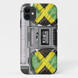 Jamaica-boombox Case-Mate iPhone Case