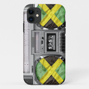 Jamaica-boombox Case-Mate iPhone Case