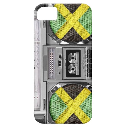 Jamaica-boombox Case-Mate iPhone Case (Achterkant)