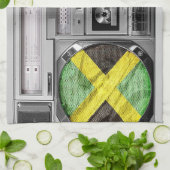 Jamaica-boombox Theedoek (Gevouwen)