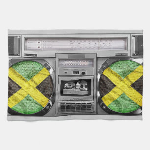 Jamaica-boombox Theedoek