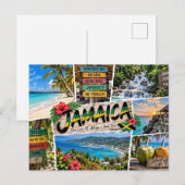 Jamaica Briefkaart (Voorkant / Achterkant)