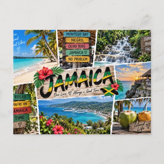 Jamaica Briefkaart (Voorkant)