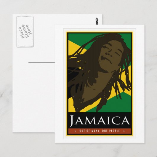 Jamaica Briefkaart (Voorkant / Achterkant)
