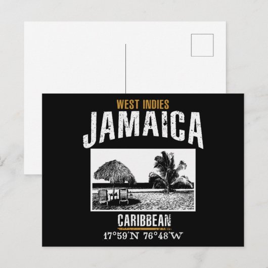 Jamaica Briefkaart (Voorkant / Achterkant)