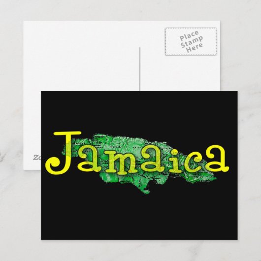 Jamaica Briefkaart (Voorkant / Achterkant)