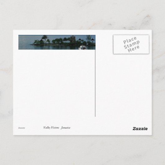 Jamaica Briefkaart (Achterkant)
