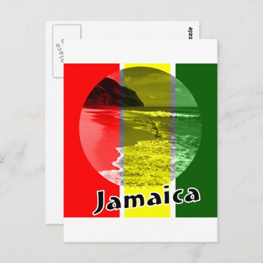 Jamaica Briefkaart (Voorkant / Achterkant)