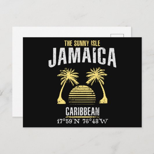 Jamaica Briefkaart (Voorkant / Achterkant)