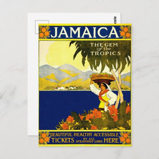 Jamaica Briefkaart (Voorkant / Achterkant)