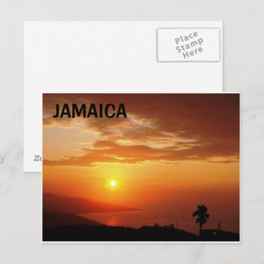 JAMAICA BRIEFKAART (Voorkant / Achterkant)