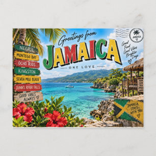 Jamaica Briefkaart