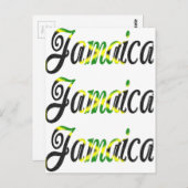 Jamaica Briefkaart (Voorkant / Achterkant)