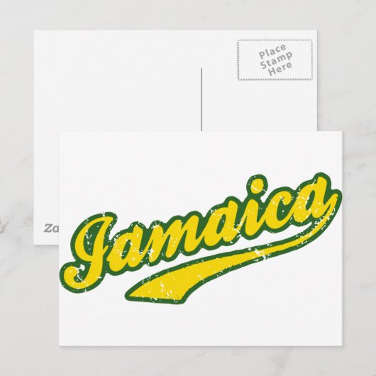 Jamaica Briefkaart (Voorkant / Achterkant)