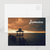 Jamaica Briefkaart Rafting on the River (Voorkant / Achterkant)