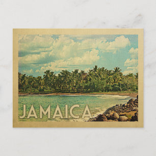 Jamaica Briefkaart Vintage Travel