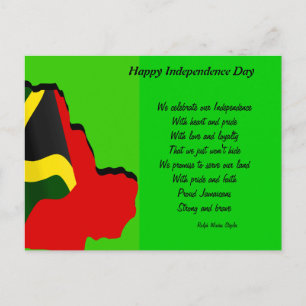 Jamaica briefkaarten ter gelegenheid van de 50ste