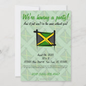 Jamaica Brush Flag Kaart (Achterkant)