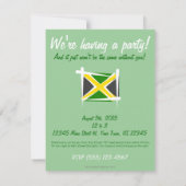 Jamaica Brush Flag Kaart (Achterkant)