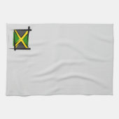 Jamaica Brush Flag Theedoek (Horizontaal)