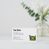 Jamaica Brush Flag Visitekaartje (Staand voorkant)