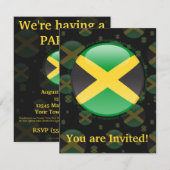 Jamaica Bubble Flag Kaart (Voorkant / Achterkant)