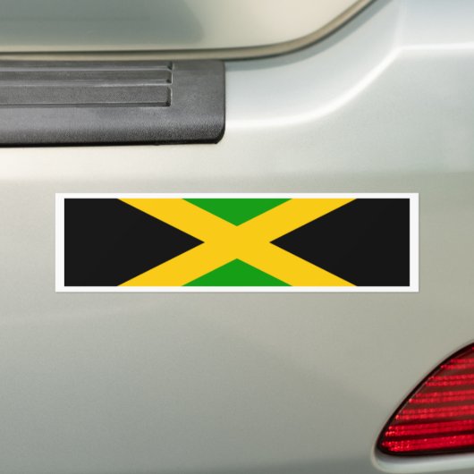 Jamaica Bumpersticker (Op auto)