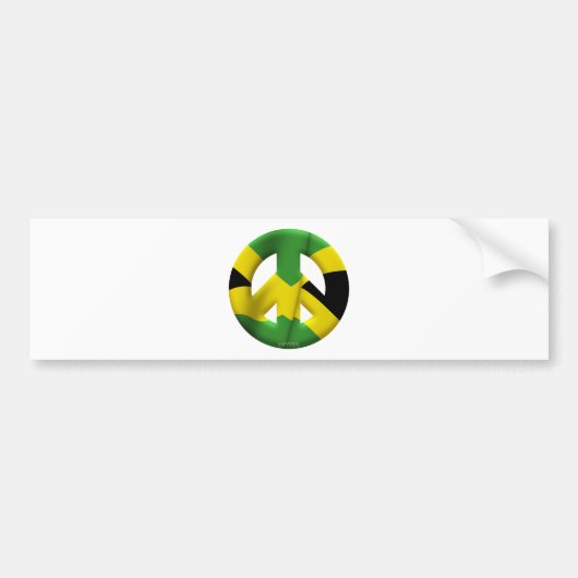 Jamaica Bumpersticker (Voorkant)