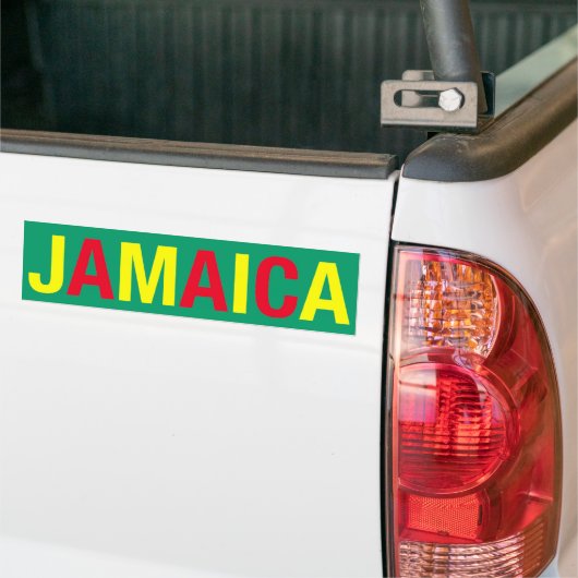 JAMAICA! BUMPERSTICKER (Op Truck)