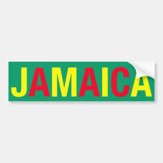 JAMAICA! BUMPERSTICKER