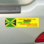 jamaica bumpersticker (Op auto)