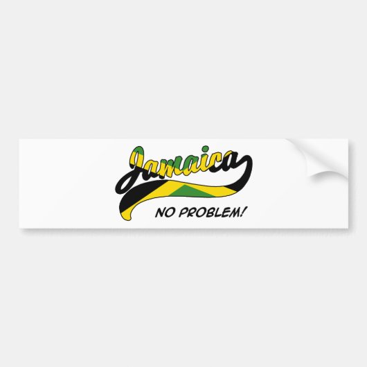 Jamaica Bumpersticker (Voorkant)