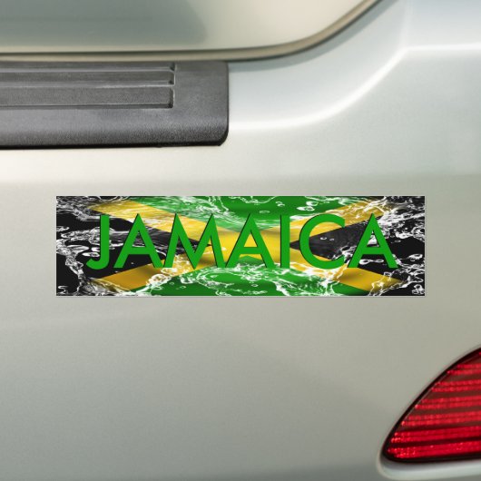 Jamaica Bumpersticker (Op auto)