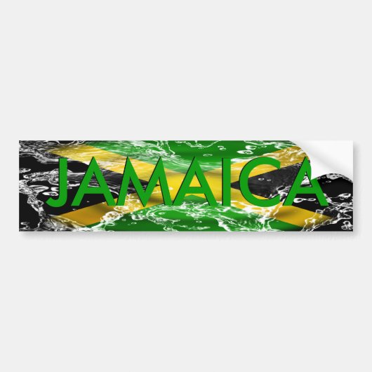 Jamaica Bumpersticker (Voorkant)