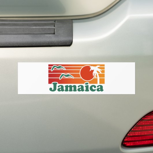 Jamaica Bumpersticker (Op auto)