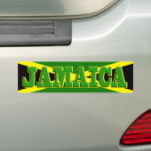 Jamaica Bumpersticker (Op auto)
