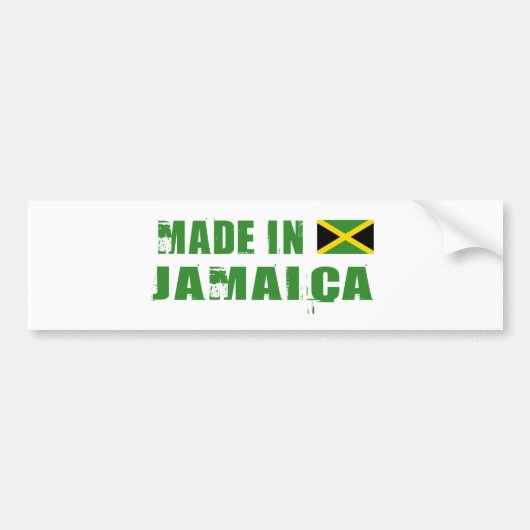 JAMAICA BUMPERSTICKER (Voorkant)